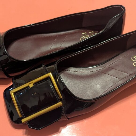 Franco Sarto black patent buckle size 9 - Picture 6 of 7